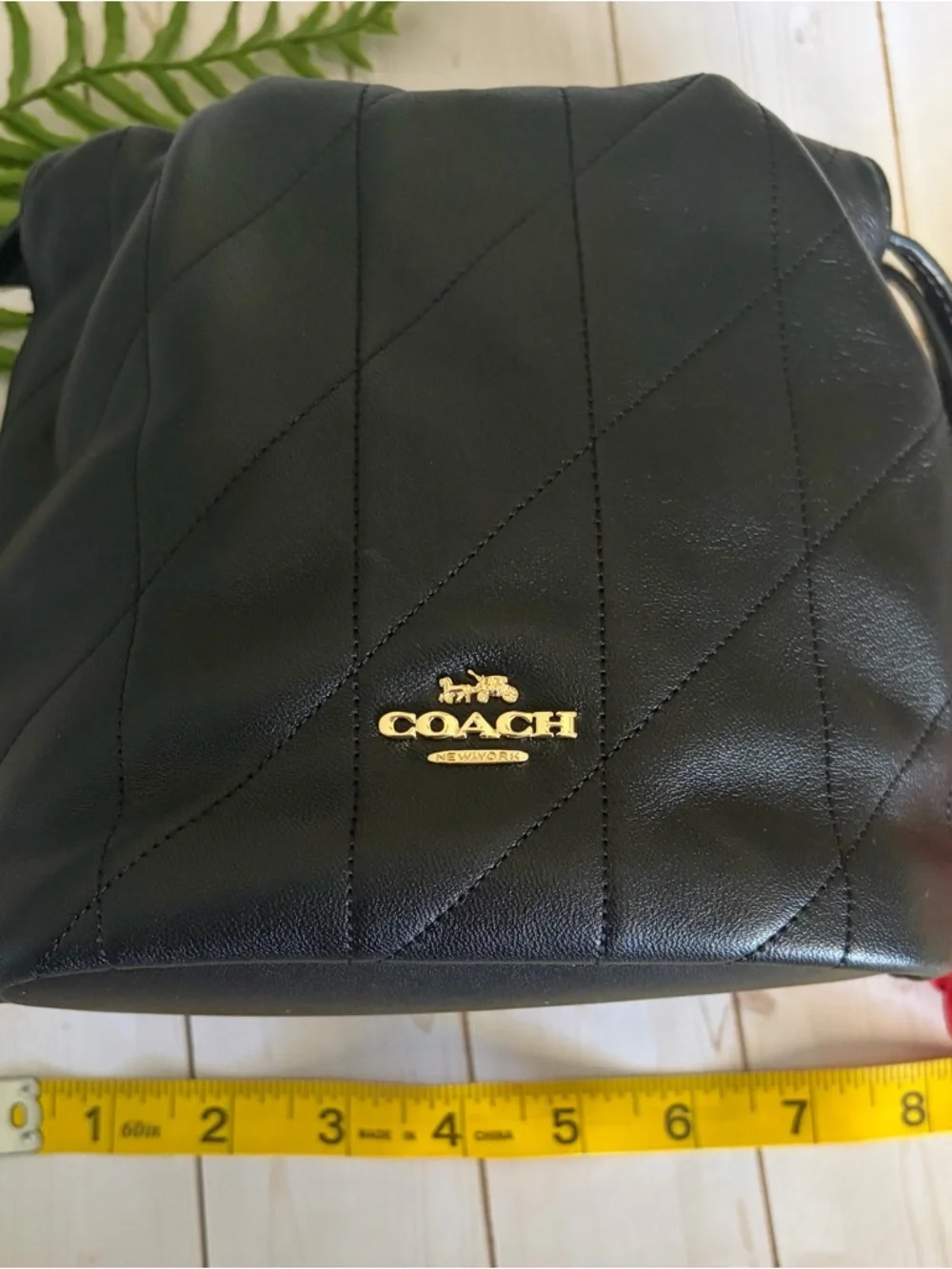 COACH Faye Mini Drawstring Bag - Picture 9 of 11